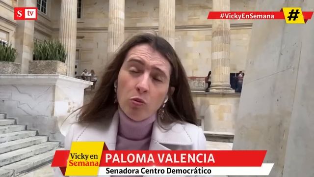 "CIEGO Y SORDO": así califica Paloma Valencia al Gobierno de Gustavo Petro | Vicky en Semana смотреть онлайн