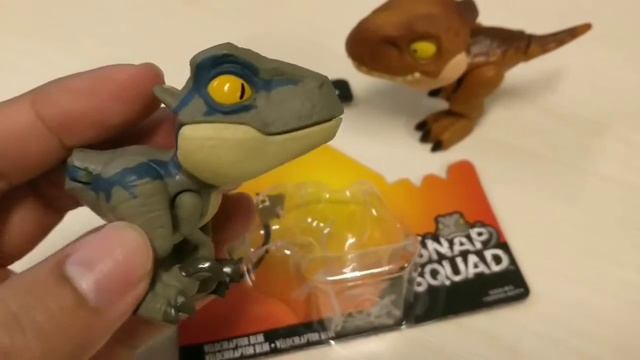 Snap Squad Jurassic World | Raptor Blue | Ternak Dino смотреть онлайн