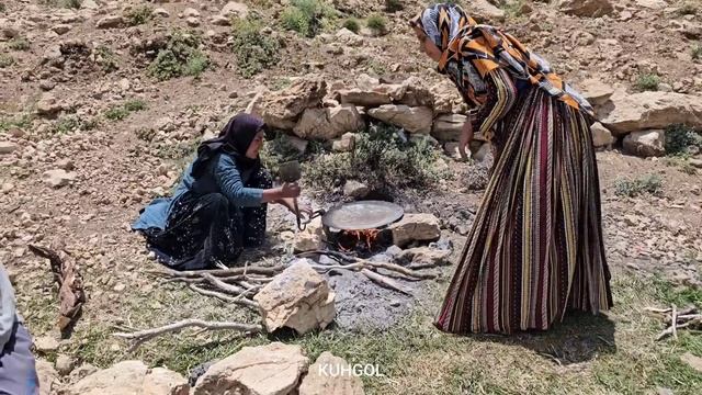 IRAN nomadic life | daily routine village life of Iran | Nomadic lifestyle of Iran смотреть онлайн