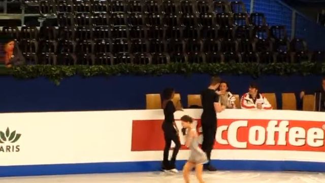 2014 01 16 EC Pairs SP practice Vanessa JAMES Morgan CIPRES смотреть онлайн