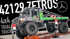 ОБЗОР 42129 LEGO Technic 4x4 Mercedes-Benz Zetros Trial Truck. Самый мощный внедорожник ЛЕГО!