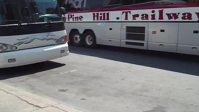 Trailways of New York NeOn branded Prevost H3-45 Bus #72071 смотреть онлайн