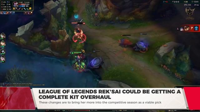 League Of Legends: Rek'sai Could Receive Complete Kit Rehaul! - PVP Live - League of Legends News смотреть онлайн