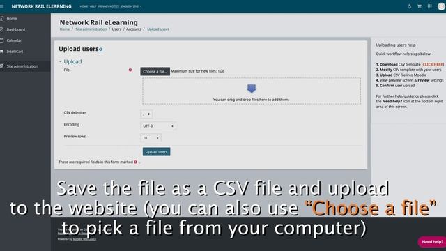 Upload Users - A Sponsor's Guide смотреть онлайн