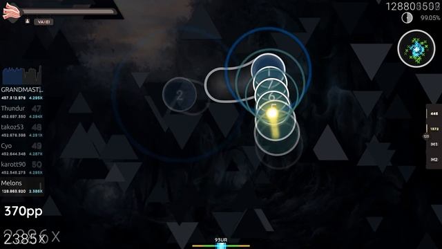 osu! | Save Me FC! | 445pp смотреть онлайн