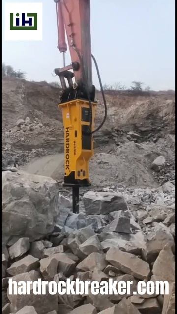 ROCK BREAKER FOR 25 TON IH810A #hardrock смотреть онлайн