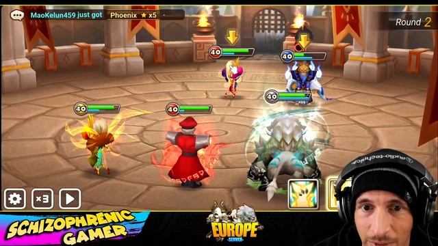 Abusing my Valantis/Bison CC Combo! (Summoners War) смотреть онлайн