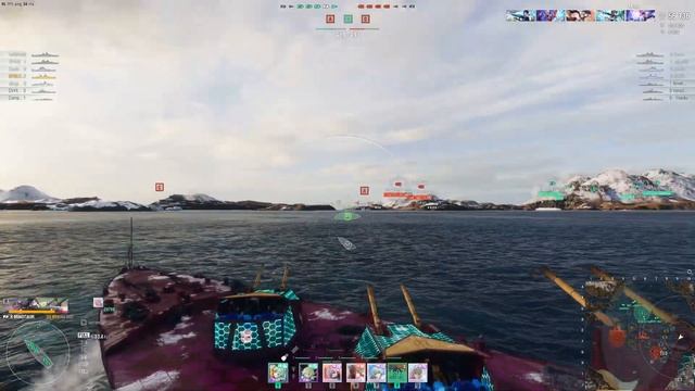 World of Warships Clan Battle (Season 20) “Salamander”[4-FUN] vs [IROCZ] смотреть онлайн