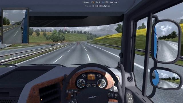 Luźna jazda w Euro Truck Simulator 2 - SEZON 2 "Ekspansja Polska - #12 - Testujemy trucka xd :D смотреть онлайн