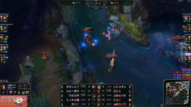 SEASON 12 CHALLENGER Support Gameplay - ZYRA vs PYKE Patch 12.2 смотреть онлайн