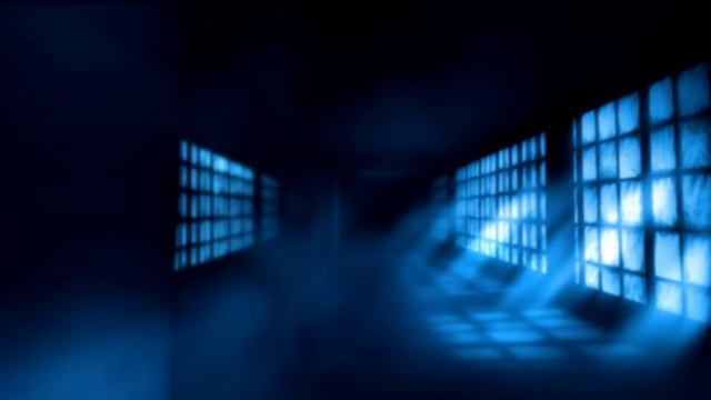 Dynamic blue windows and corridors Video material for video producer смотреть онлайн