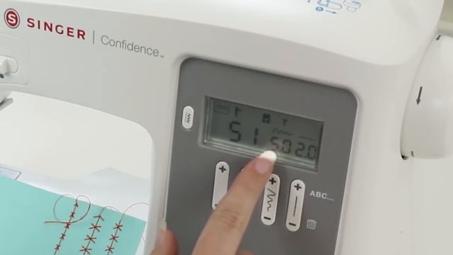 Escolhendo o ponto e costura - Singer Confidence 7640 смотреть онлайн