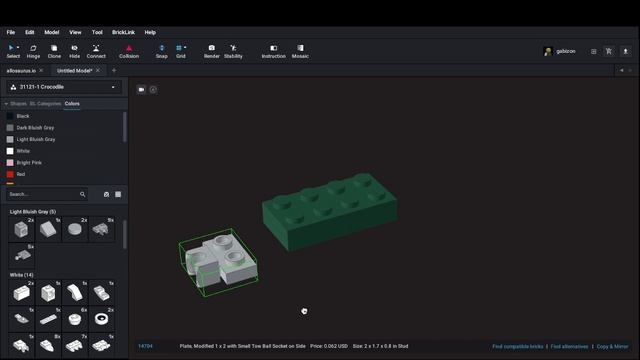 Lego 31121 Allosaurus Alternate Build Tutorial Instruction