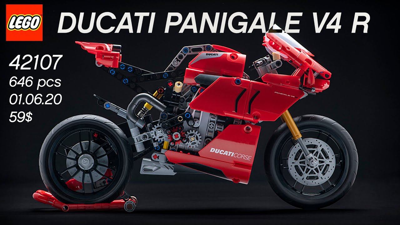 42107 LEGO Technic Ducati Panigale V4 R OFFICIAL PROMO смотреть онлайн