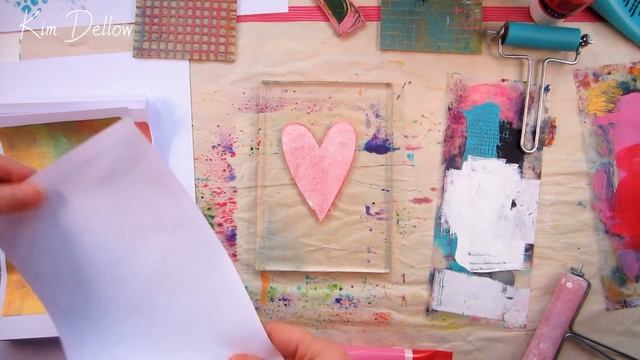 Gel Press - Printing Techniques - How to Use a Gel Plate To Build Layers смотреть онлайн