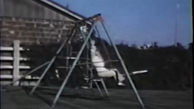 Allyson and Diana playing in backyard and dancing; Nancy on patio смотреть онлайн