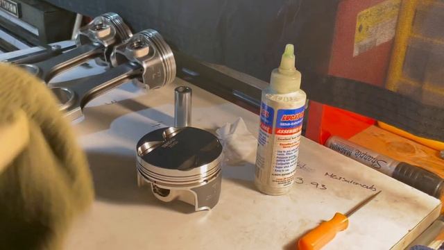 Turbo b18b (how to assemble pistons and connecting rods) смотреть онлайн