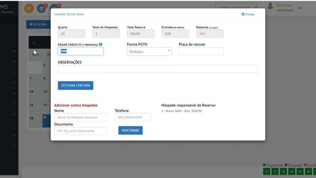 48 - Via CEP, preencha o endereço do hóspede apenas digitando o CEP. смотреть онлайн