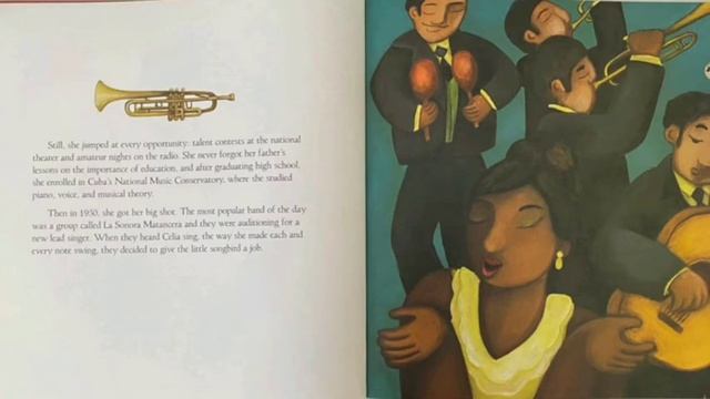 Celia Cruz Queen of Salsa Read Aloud смотреть онлайн