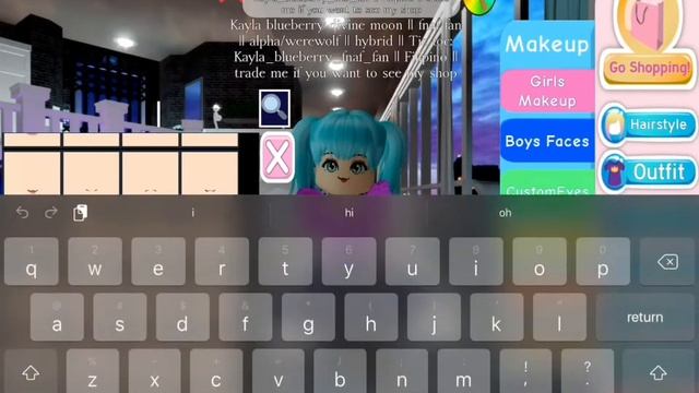 Reacreating Elizabeth Afton || Roblox || royal high смотреть онлайн