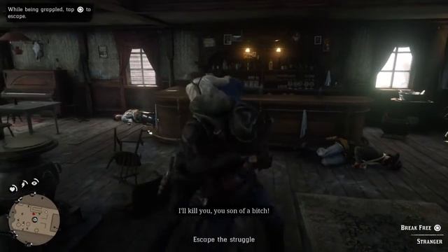 Valentine Mud Fight (Big Guy) Red Dead Redemption 2 смотреть онлайн