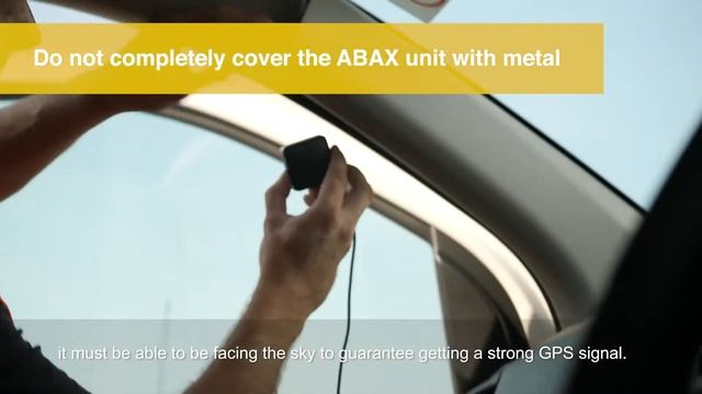 Initial installation of your ABAX unit смотреть онлайн