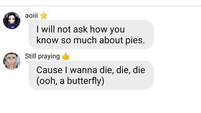KNY texts- Muffin song lyric prank~ #Kimetsunoyaiba #kny смотреть онлайн