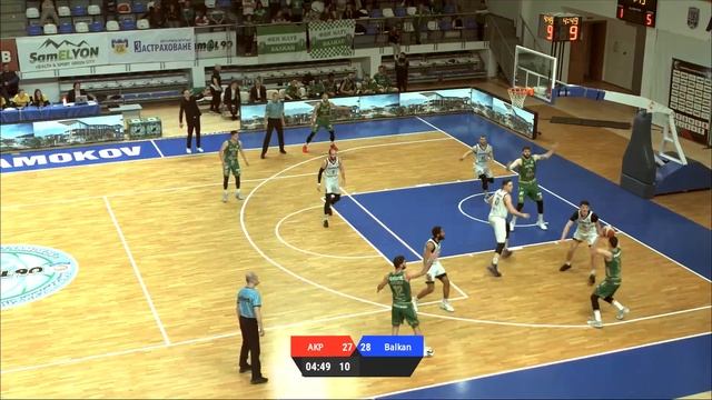 НБЛ България | 32 Кръг | 22.04.2023 | Академик Пловдив - Балкан смотреть онлайн