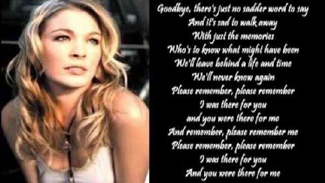 LeAnn Rimes - Please Remember (+ lyrics 2000) смотреть онлайн