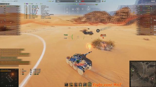 Panhard EBR 105 - это самый лучший бой за всю историю World of Tanks! 10 фрагов и 10к урона! смотреть онлайн