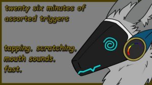 [Furry ASMR] 26 triggers to help you sleep 💙