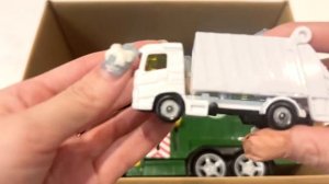 Экстренный тест на вождение с машинками «мусоровоз» по склонам!