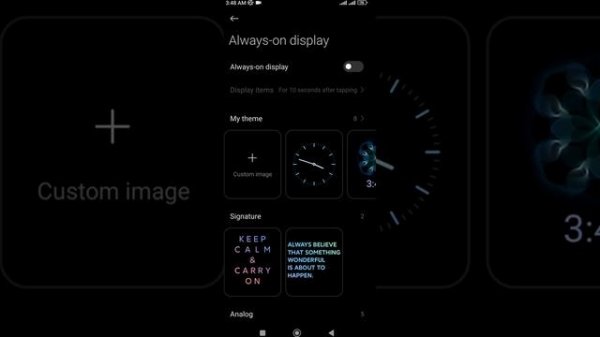 always on display settings on android mobile phone | xiaomi hyper os | technical box