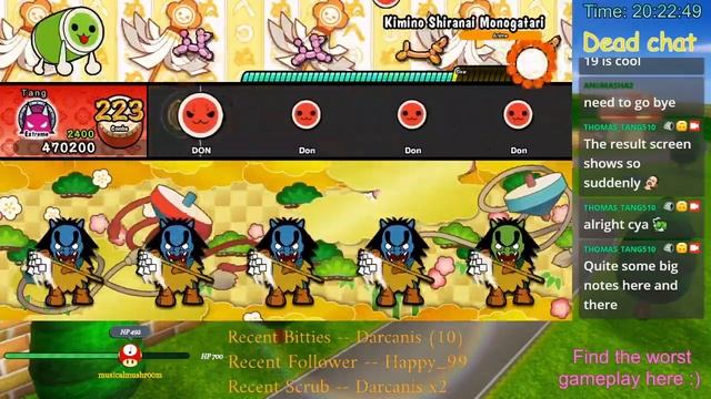 Taiko Nintendo Switch -- Kimino Shiranai Monogatari смотреть онлайн
