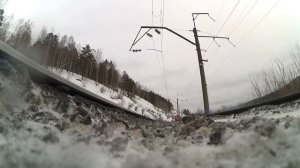 Под поездом. Электровоз ВЛ80С-1064