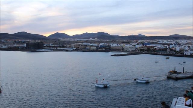 Канарские острова. Отплытие с острова Фуэртевентура.