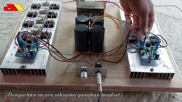 POWER RAKITAN 5 AMPER KECIL || TRANSISTOR FINAL BANYAK VS SEDIKIT LEBIH MANTAP YANG MANA?