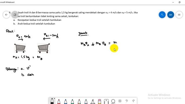 Pembahasan Latihan Soal Momentum & Impuls X No.6 смотреть онлайн
