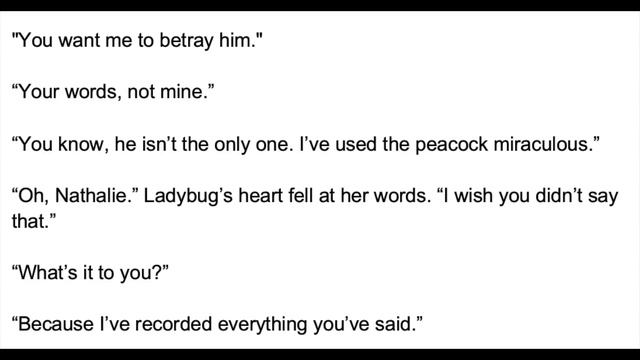 What a Catch - Part 119/120 (A Miraculous Ladybug Fanfiction) смотреть онлайн