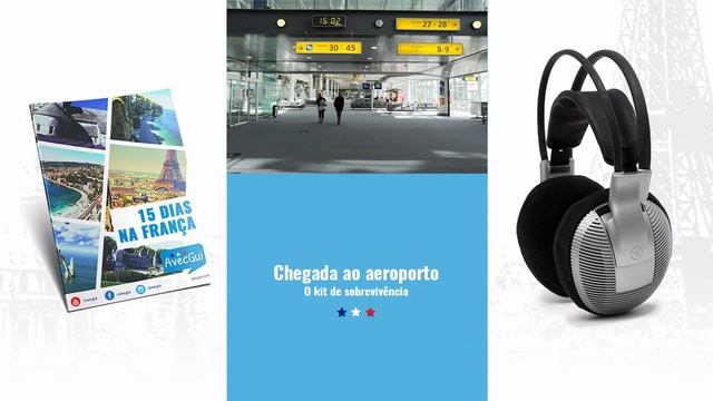 Chegada ao aeroporto - 15 dias na França AvecGui | ÁUDIO смотреть онлайн