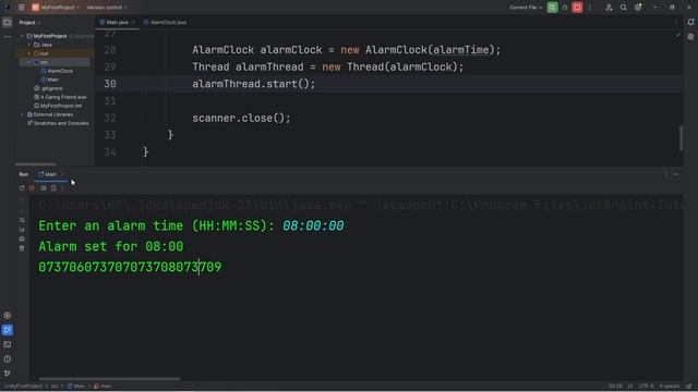 Lets code an ALARM CLOCK with Java _71 смотреть онлайн