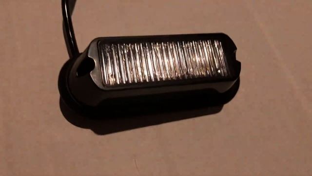 Flash à effet stroboscopique orange, 3 led, 12/24V смотреть онлайн