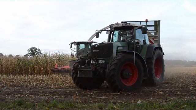 Maishäckseln mit Claas Jaguar 950 // Fendt Favorit 824 und Fendt Vario 926,916,818,718 смотреть онлайн