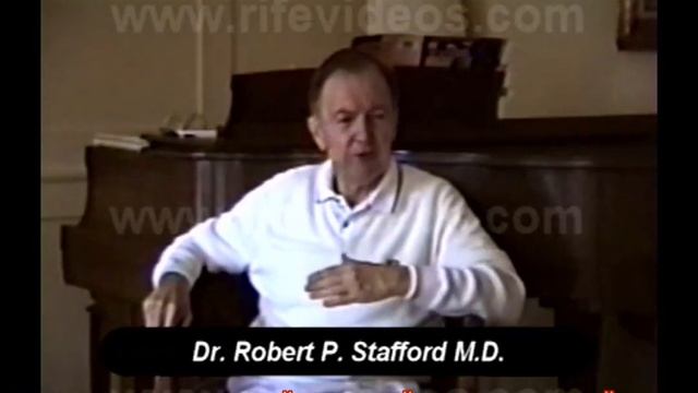 Видео "Dr. Robert P. Stafford M.D. interview" скачанное с сайта rifevideos.com Переведено и озвучен смотреть онлайн