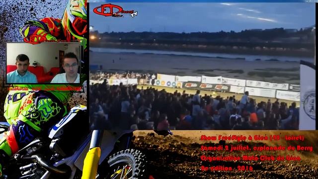 Reportage au Show Freestyle de Gien organisé par le Moto Club de Gien (Samedi 2 juillet 2016) смотреть онлайн