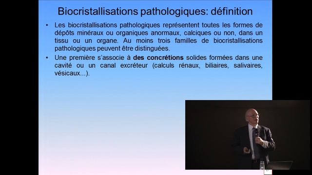 Biominéralisation & Calcifications Pathologiques 16 novembre 2017 смотреть онлайн
