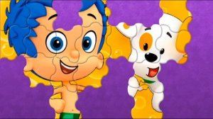 Пазлы Гуппи и Пузырики Гил и Щенок/ Bubble Guppies puzzles | Kapelka