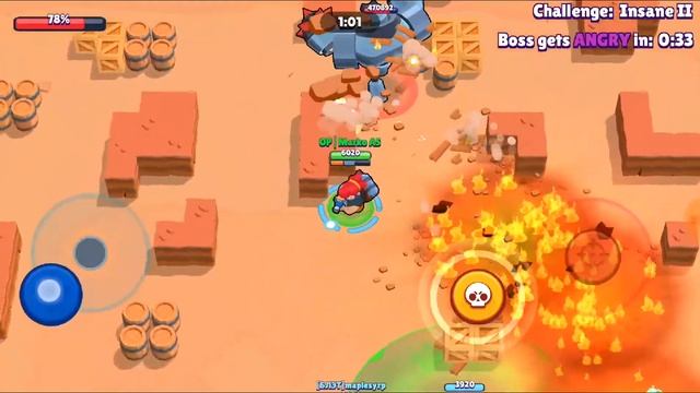 PREŠAO SAM INSANE BOSS FIGHT SA PAM!!!Brawl Stars смотреть онлайн