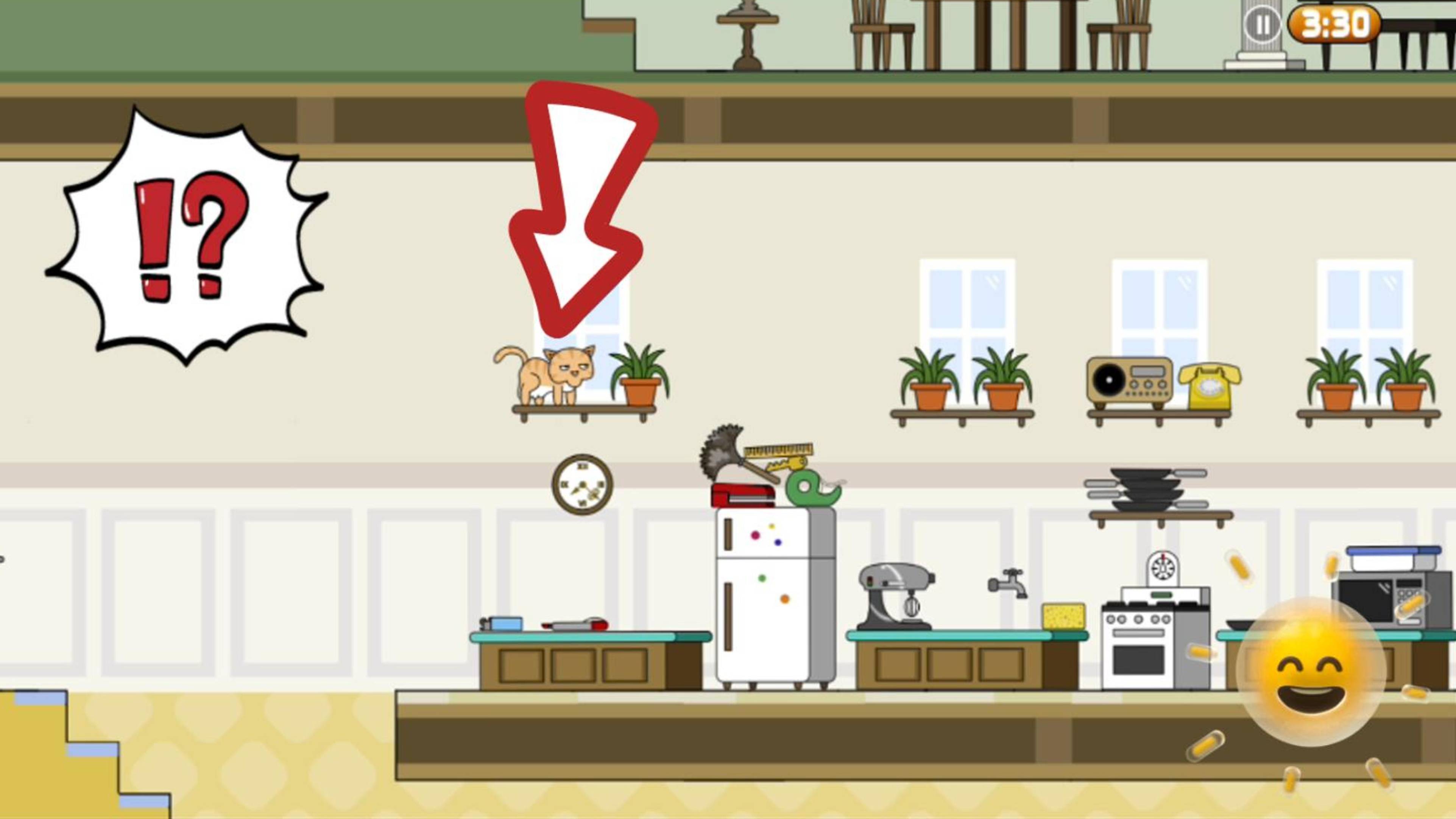 малыш комментирует игру, маленький котик наводит беспорядок😆 #игры #маленькиеигры #котэ #котики