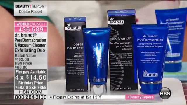 dr. brandt PoreDermabrasion Vacuum Cleaner Exfoliating... смотреть онлайн